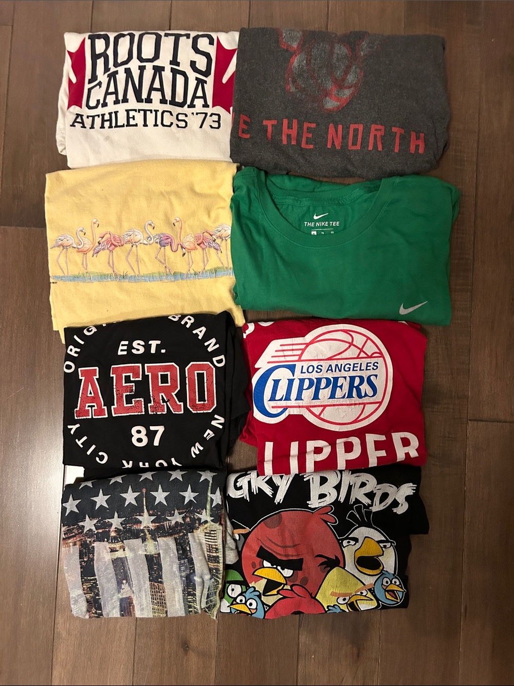 Bundle Lot of 8 T-Shirts - Size L-XL